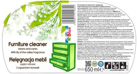 Emulsion for the care of wooden furniture 650 ml