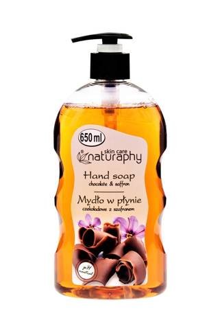 Liquid chocolate soap with saffron 650 ml